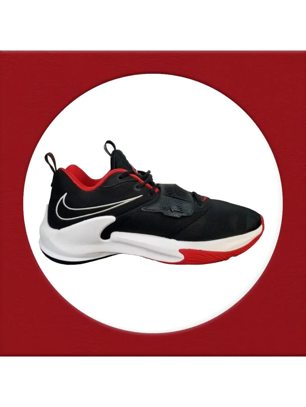 Men's Nike Zoom Freak 3 Basketball Shoes Black/Red/White DA0694 003 Size 13